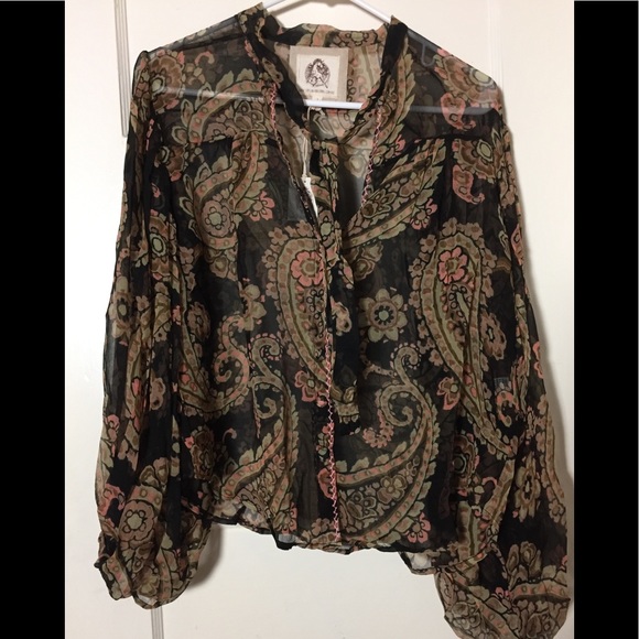 Till The Morning Comes Silk Blouse - Picture 8 of 16